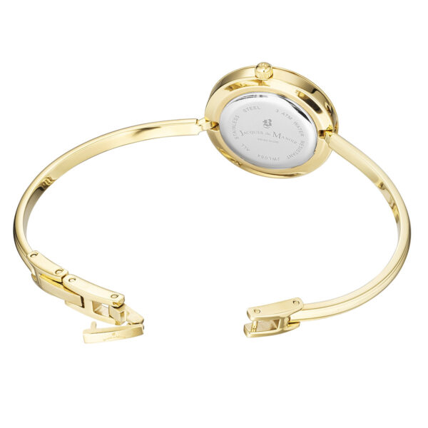 Γυναικείο Ρολόι Jaqcues Du Manoir Aurora Swiss Made Gold Stainless Steel Bracelet JWL05401 - Image 4