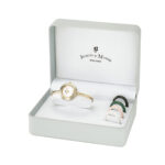 Γυναικείο Ρολόι Jaqcues Du Manoir Aurora Swiss Made Gold Stainless Steel Bracelet JWL05401