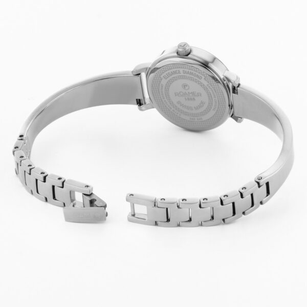 Γυναικείο Ρολόι Roamer Elegance Diamond Round Stainless Steel Bracelet 548845-41-15-50 - Image 3
