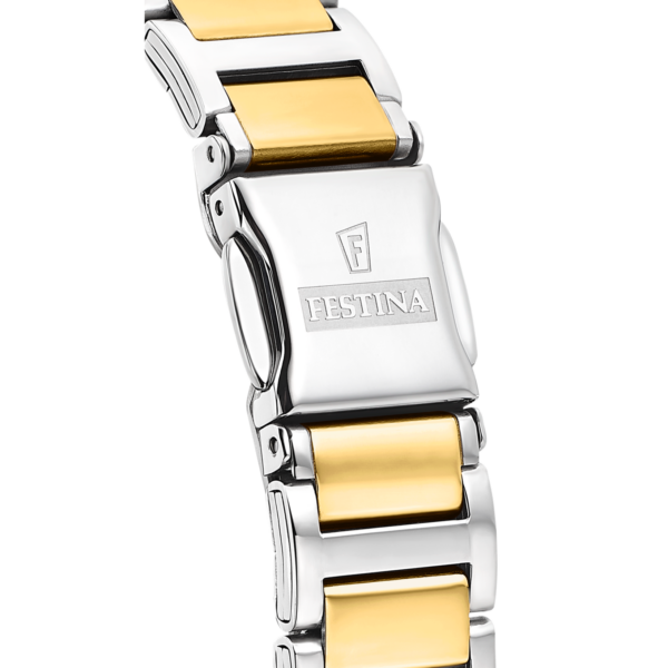 Γυναικείο Ρολόι Festina Two Tone Stainless Steel Bracelet F16937/G - Image 3