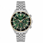 Ανδρικό ρολόι QUANTUM Powertech 1187 Chrono Bracelet Green PWG1187.270