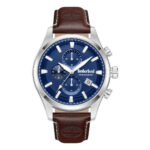 Ανδρικό Ρολόι Timberland Ashmont Blue Brown Strap TDWGC0109302